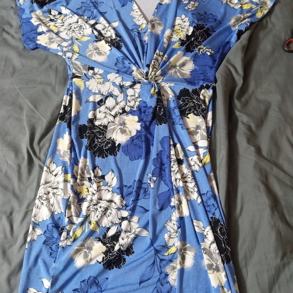 JLo Jennifer Lopez vline dress. Size Large. Exquisite!